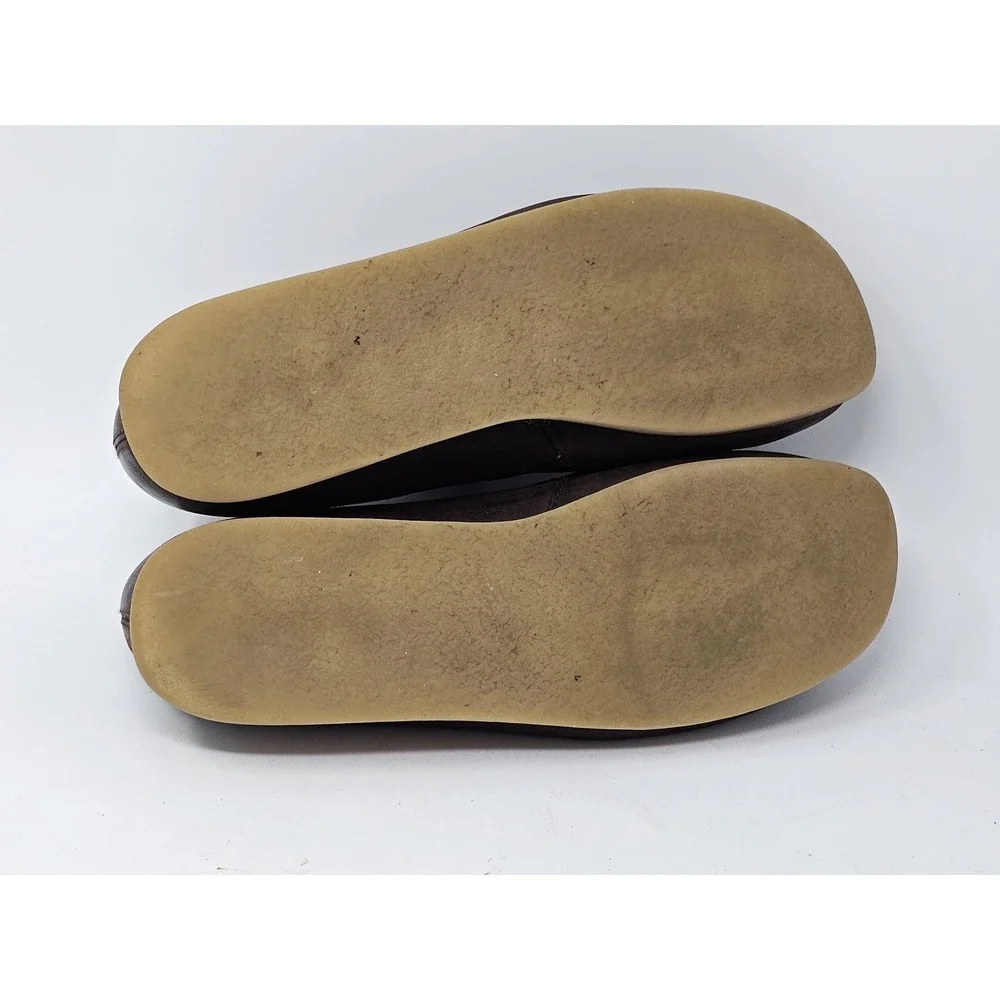 Clarks Shoes Mens Size 9 Brown Leather Moccasin Chukka Crepe Sole Casual